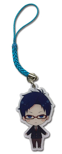 Free! - Rei Sd Metal Cell Phone Charm, an officially licensed product in our Free! Costumes & Accessories department.
