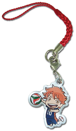 Haikyu!! - Shoyo Metal Cell Phone Charm, an officially licensed product in our Haikyu!! Costumes & Accessories department.