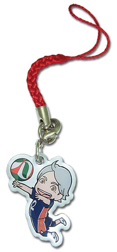 Haikyu!! - Sugawara Metal Cell Phone Charm, an officially licensed product in our Haikyu!! Costumes & Accessories department.