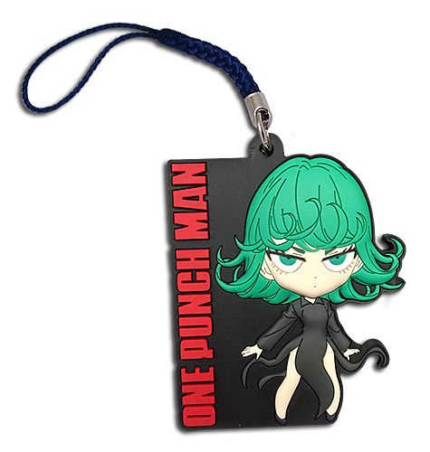 One Punch Man - Sd Tornado Of Terror Pvc Phone Charm, an officially licensed product in our One-Punch Man Costumes & Accessories department.