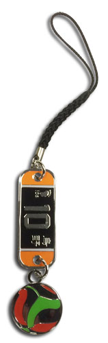 Haikyu!! - Number 10 Team Uniform Cell Phone Charm, an officially licensed product in our Haikyu!! Costumes & Accessories department.