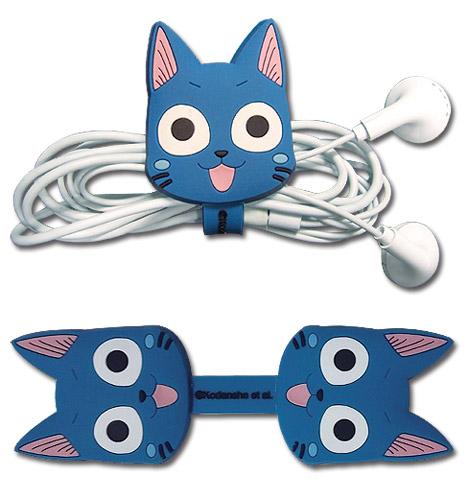 Fairy Tail - Happy Cord Organizer, an officially licensed product in our Fairy Tail Random Anime Items department.