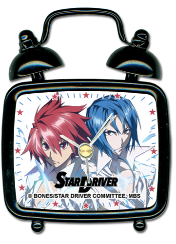 Star Driver Galactic Pretty Boy Mini Desk Clock, an officially licensed product in our Star Driver Clocks department.