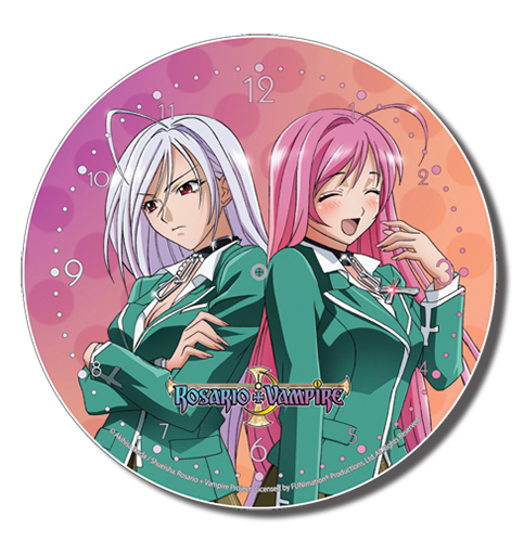 Rosario Vampire - Moka Clock, an officially licensed product in our Rosario Vampire Clocks department.