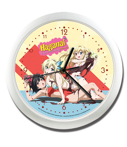Haganai Chocolate Group Wallclock, an officially licensed product in our Haganai Clocks department.