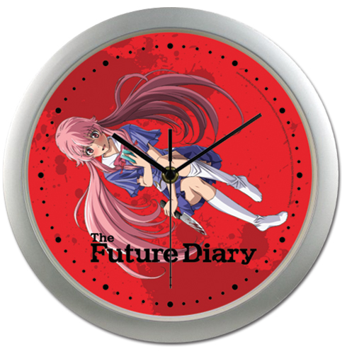 Future Diary - Yuno Clock, an officially licensed product in our Future Diary Clocks department.