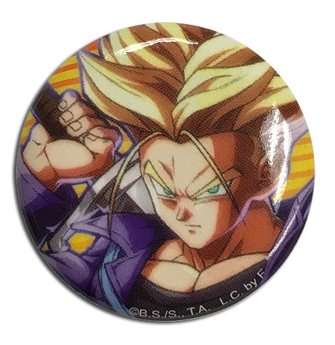 Dragon Ball Fighterz - Trunks Button 1.25'', an officially licensed product in our Dragon Ball Fighter Z Buttons department.