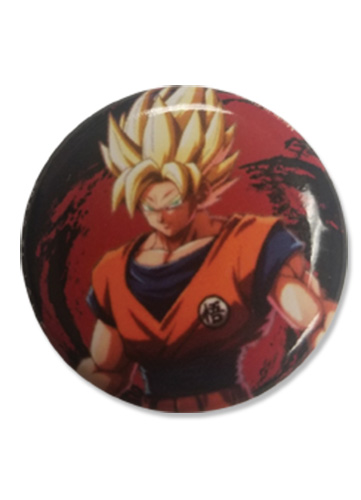 Dragon Ball Fighterz - Goku Button 1.25'', an officially licensed product in our Dragon Ball Fighter Z Buttons department.