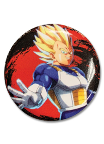 Dragon Ball Fighterz - Vegeta Button, an officially licensed product in our Dragon Ball Fighter Z Buttons department.