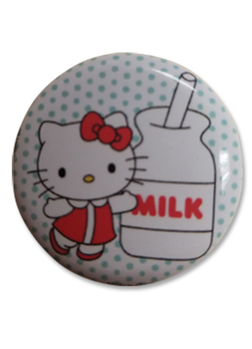 Hello Kitty - Milk Button 1.25