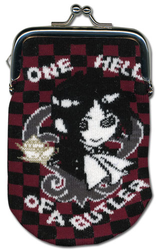 Black Butler Sebastian Knitted Coin Purse, an officially licensed Black Butler product at B.A. Toys.