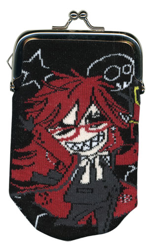 Black Butler - Grell Sd Knitted Coin Purse, an officially licensed product in our Black Butler Wallet & Coin Purse department.