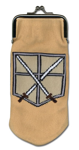 Attack On Titan - Cadet Corps - Knitted Coin Purse, an officially licensed product in our Attack On Titan Wallet & Coin Purse department.