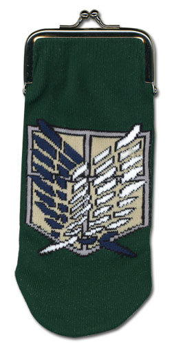 Attack On Titan - Scout Regiment - Knitted Coin Purse, an officially licensed product in our Attack On Titan Wallet & Coin Purse department.