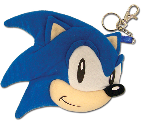Classic Sonic - Sonic Face Coin Purse, an officially licensed product in our Sonic Wallet & Coin Purse department.