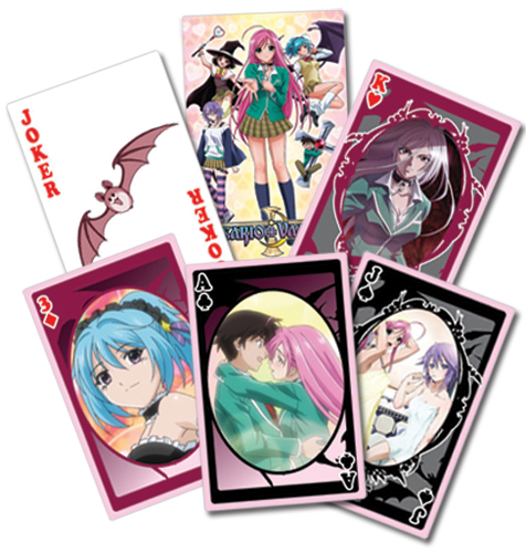 Rosario Vampire Playing Card, an officially licensed product in our Rosario Vampire Playing Cards department.