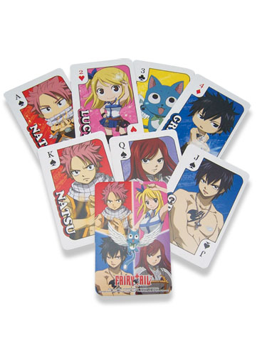 Fairy Tail Group Playing Cards, an officially licensed product in our Fairy Tail Playing Cards department.