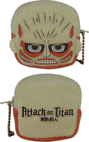 Attack On Titan - Titan Cube Coin Purse, an officially licensed product in our Attack On Titan Wallet & Coin Purse department.