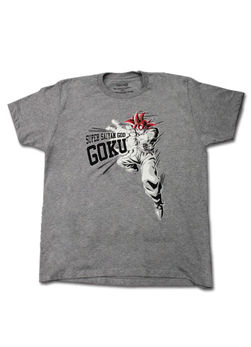 Dragon Ball Super - Ssg Goku Men's Screen Print T-Shirt L, an officially licensed product in our Dragon Ball Super T-Shirts department.