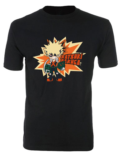 My Hero Academia - Bakugo Sd Men's T-Shirt L, an officially licensed product in our My Hero Academia T-Shirts department.