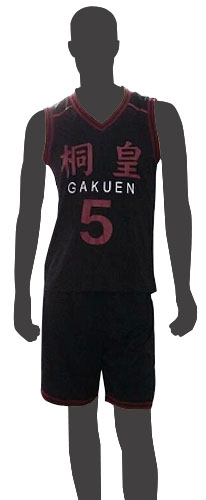Kuroko's Basketball - Aomine's Uniform - L, an officially licensed product in our Kuroko'S Basketball Costumes & Accessories department.