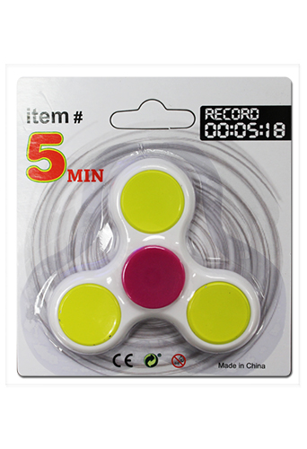 Great Eastern - 5 Min. Finger Spinner (Assorted Colors), an officially licensed product in our Great Eastern Random Anime Items department.