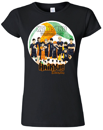 Haikyu!! - Group Silhouette Jrs. T-Shirt L, an officially licensed product in our Haikyu!! T-Shirts department.