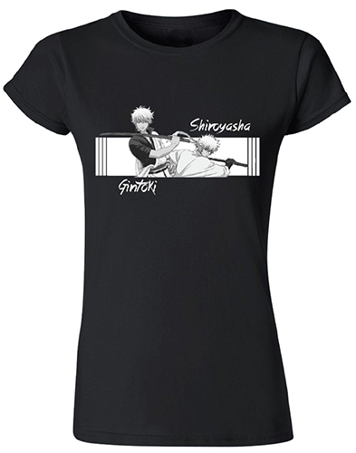 Gintama 3 - Gintoki & Shiroyasha Jrs. T-Shirt L, an officially licensed product in our Gintama T-Shirts department.