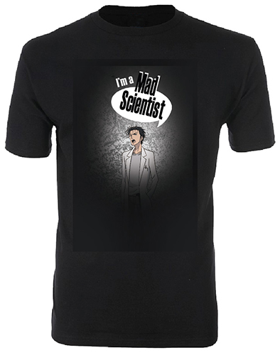 Stein;S Gate - Okabe Men's T-Shirt M, an officially licensed product in our Stein;S Gate T-Shirts department.