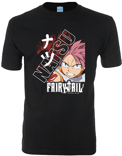 Fairy Tail - Natsu Men's T-Shirt S, an officially licensed product in our Fairy Tail T-Shirts department.