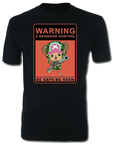 One Piece - Chopper Hunting T-Shirt L, an officially licensed product in our One Piece T-Shirts department.