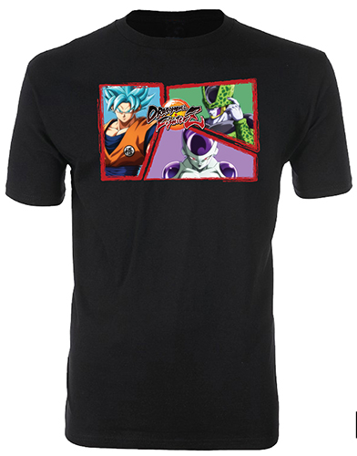 Dragon Ball Fighterz - Goku, Cell & Freiza Men's T-Shirt L, an officially licensed product in our Dragon Ball Fighter Z T-Shirts department.