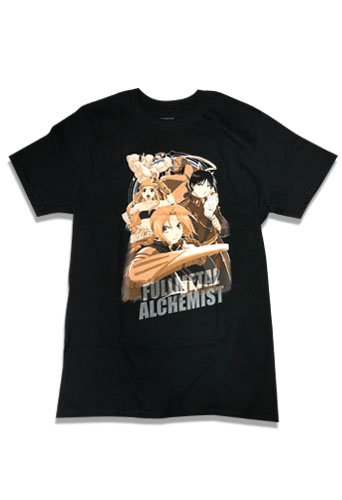 Fullmetal Alchemist - Group 2 Men's T-Shirt L, an officially licensed product in our Fullmetal Alchemist T-Shirts department.