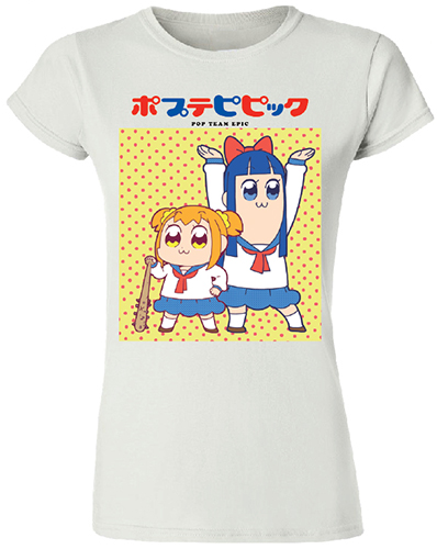 Pop Team Epic - Popuko & Pipimi Jrs. T-Shirt L, an officially licensed product in our Pop Team Epic T-Shirts department.