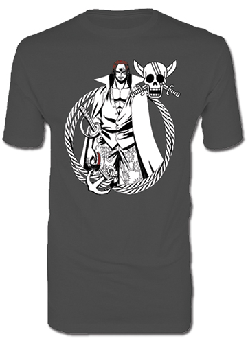 One Piece - Shanks Men's T-Shirt L, an officially licensed product in our One Piece T-Shirts department.