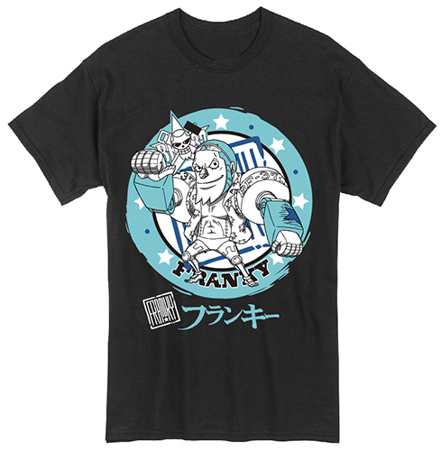 One Piece - Franky Men T-Shirt L, an officially licensed product in our One Piece T-Shirts department.