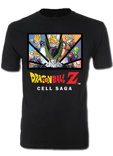 Dragon Ball Z - Cell Saga Men's T-Shirt XXL, an officially licensed product in our Dragon Ball Z T-Shirts department.