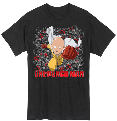 One Punch Man - Saitama Men's T-Shirt S, an officially licensed product in our One-Punch Man T-Shirts department.