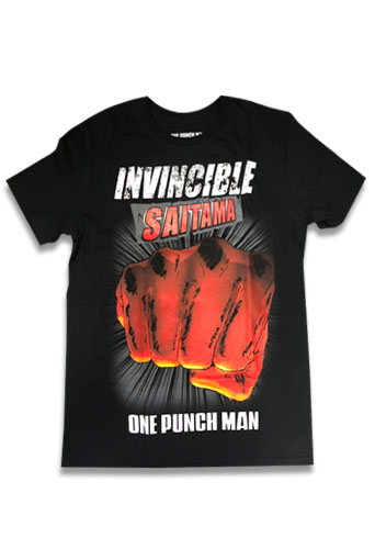 One Punch Man - Punch Men's T-Shirt L, an officially licensed product in our One-Punch Man T-Shirts department.