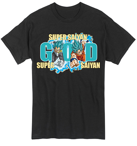Dragon Ball Super - Ssgss Goku & Vegeta T-Shirt L, an officially licensed product in our Dragon Ball Super T-Shirts department.