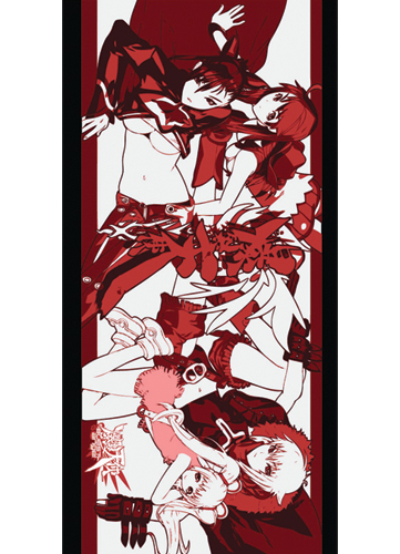 Burst Angel Group Towel, an officially licensed product in our Burst Angel Towels department.