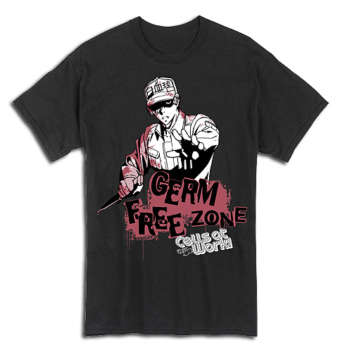 Cells At Work! - Germ Free Zone T-Shirt M, an officially licensed product in our Cells At Work! T-Shirts department.
