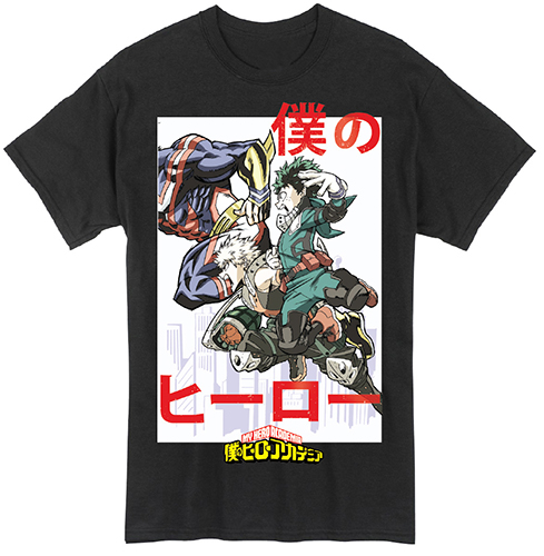 My Hero Academia - Group Men's T-Shirt XL, an officially licensed product in our My Hero Academia T-Shirts department.