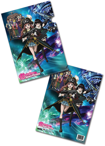 Bodacious Space Pirates Keyart File Folder (5 Pcs Pack), an officially licensed product in our Bodacious Space Pirates Stationery department.