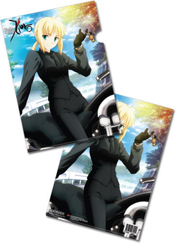 Fate/Zero Saber File Folder (5 Pcs Pack), an officially licensed product in our Fate/Zero Stationery department.