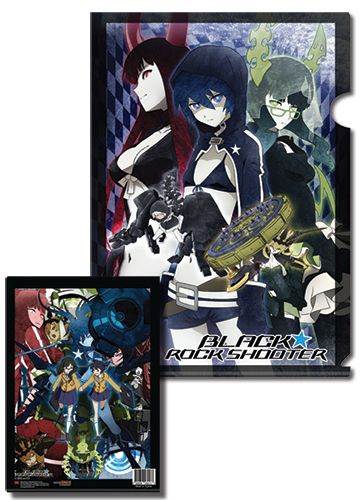 Black Rock Shooter Group File Folder, an officially licensed product in our Black Rock Shooter Stationery department.