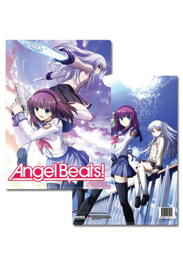 Angel Beats Promo Art File Folder, an officially licensed product in our Angel Beats Binders & Folders department.