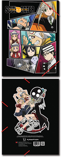 Soul Eater Group Elastic Band Document Folder, an officially licensed product in our Soul Eater Binders & Folders department.