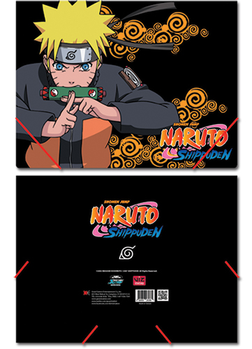 Naruto Shippuden Elastic Band Document Folder, an officially licensed product in our Naruto Shippuden Binders & Folders department.