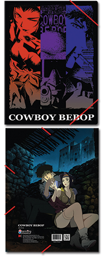 Cowboy Bebop Group Elastic Band Document Folder, an officially licensed product in our Cowboy Bebop Binders & Folders department.